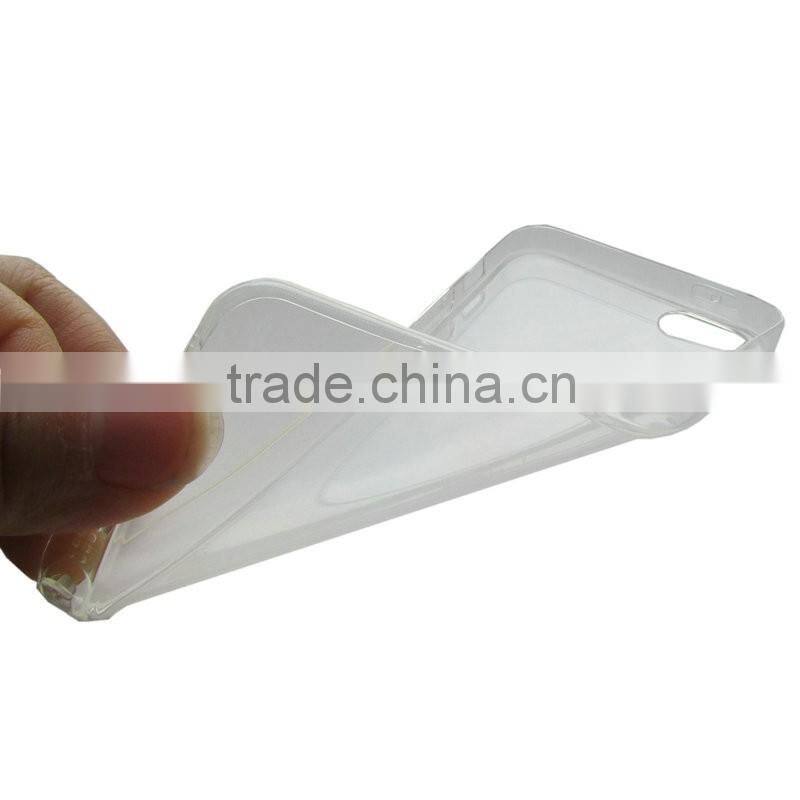 0.3mm Ultra Thin Materials TPU Case for iPhone SE /5 /5S