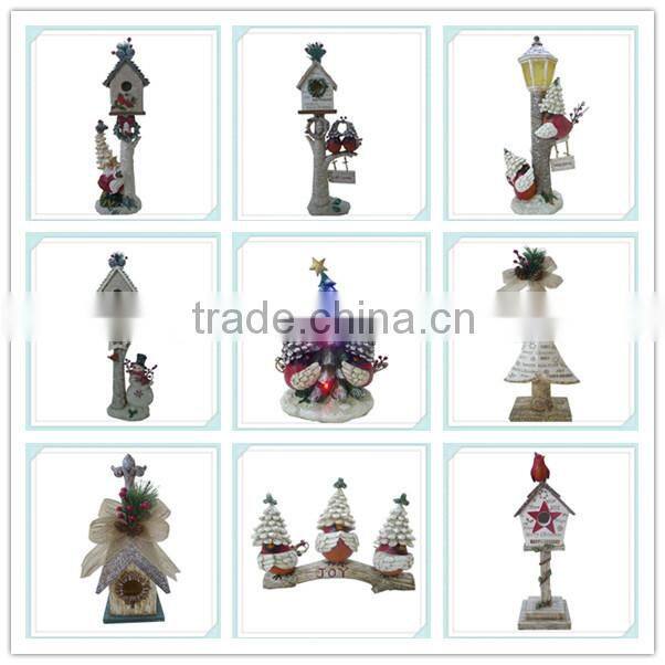 christmas craft resin snowman figurine