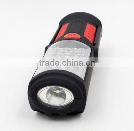 Magnetic 36+1 LED 360 rotatable work light with hook