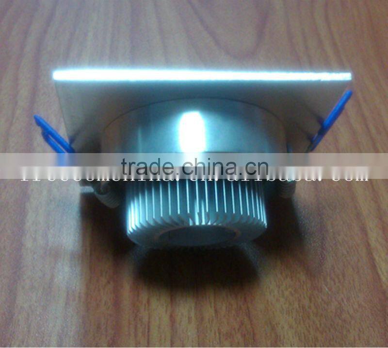 Lighting Accessories Aluminum LED Grille Light Fixtures/Cover 3W