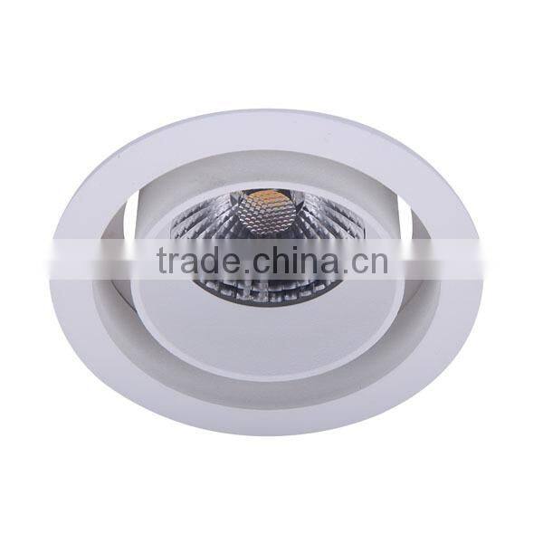 10W 2015 new design anti-glare deep adjustable led ceiling light