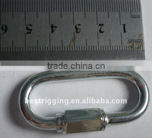 6mm high qualty quick link, zp/ wire rope accesory