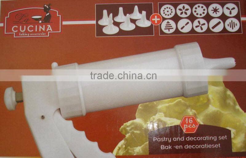 cookie press decorating set/cookie press /Cookie icing tool