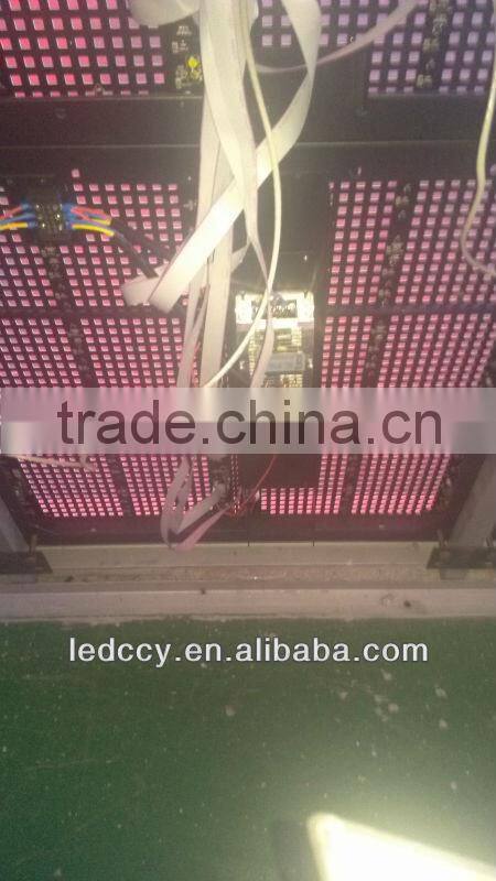 Shenzhen factory P12.5 mesh led display/curtain led display/gridding led display screen/indoor outdoor led display screens