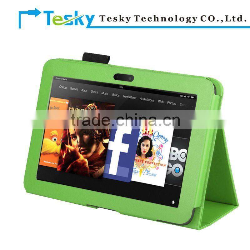 colorful kindle fire HD 7 ereader stand leather case cover