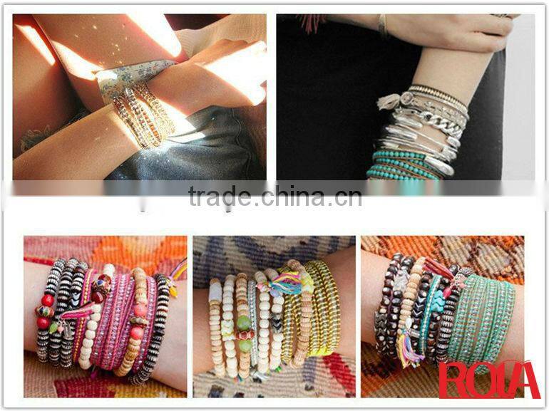 custom multicolor logo embossed silicone bracelet ,colorized embossed silicone bracelet