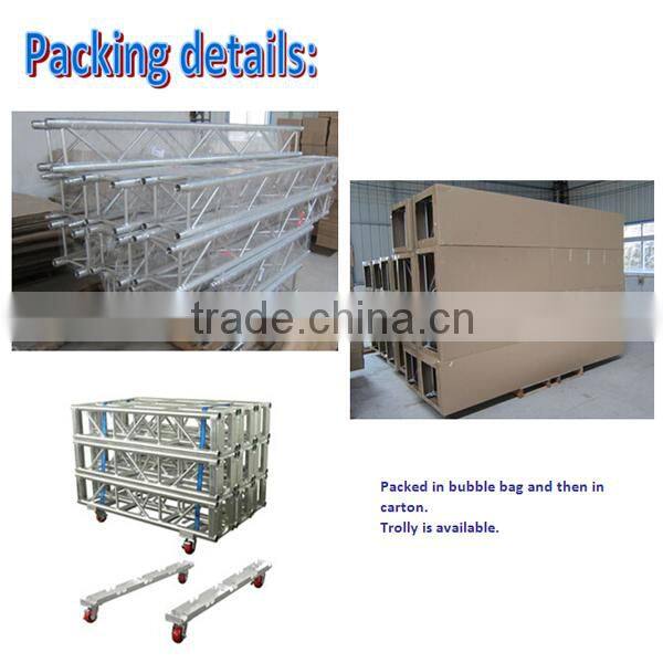 290mm/400mm spigot aluminum truss with 50*3mm main tube
