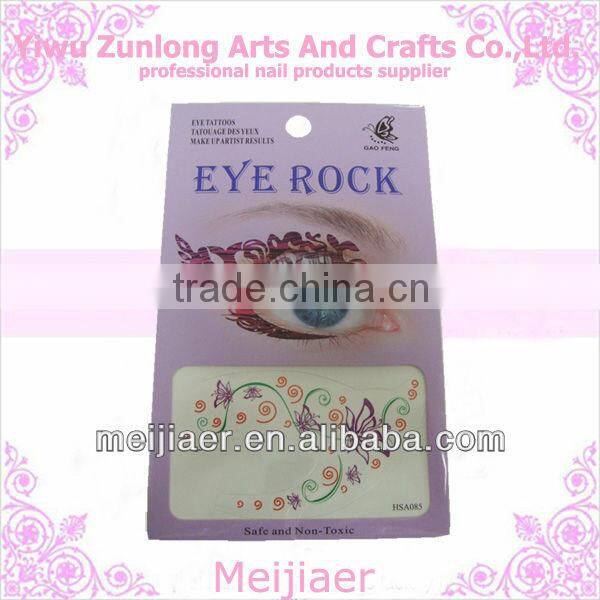 lucky eye decoration, eye liner decoration