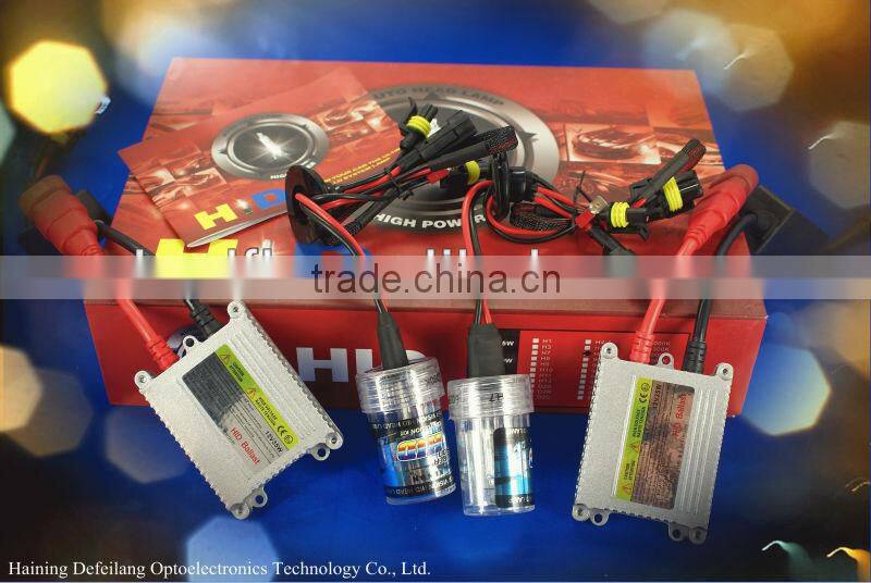 VIP competitive price single beam H7 HID Xenon Lamp high quality 55W 75W 3000k 4300k 6000k