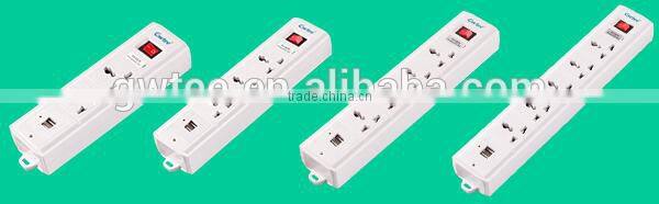 High quality power outlet usb wall charger european