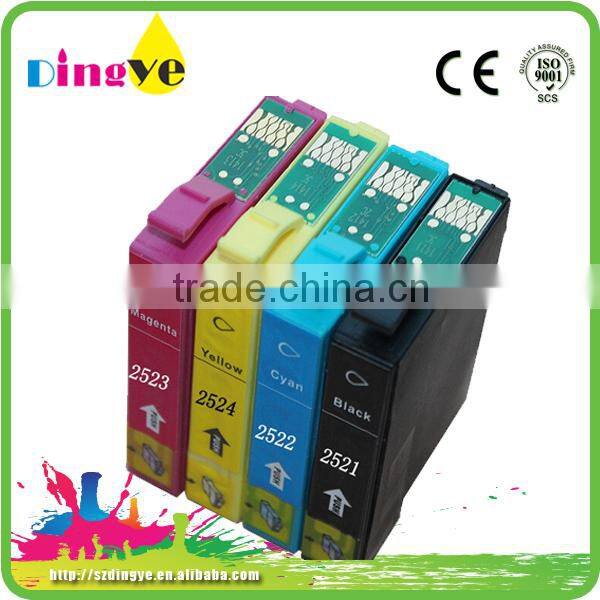 2015 New coming compatible ink cartridge for epson T2521 T2524