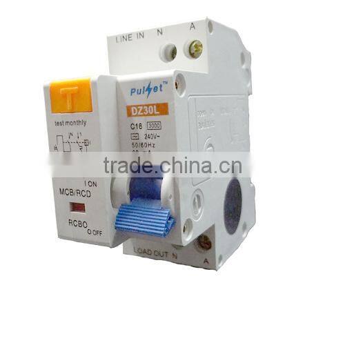 2 Pole RCBO