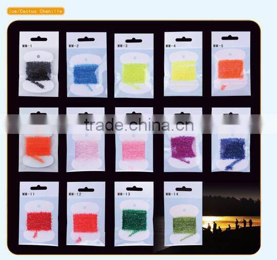 Good quality Rayon chenille fly tying materials