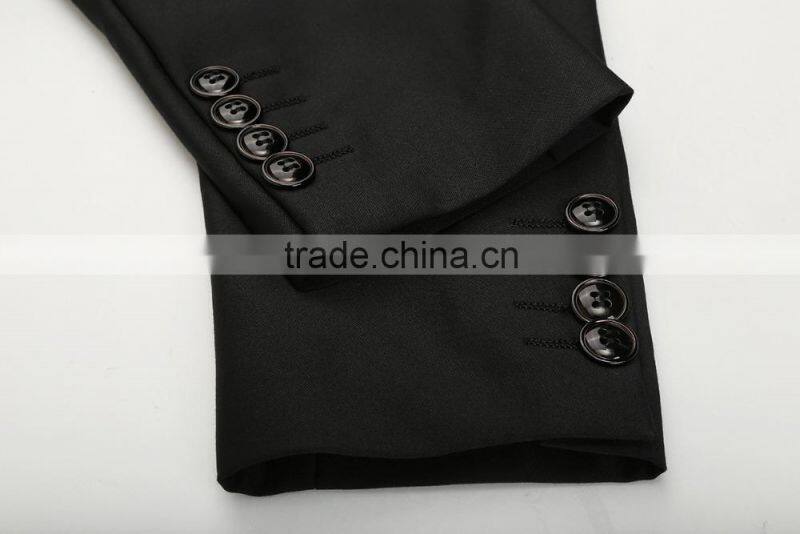 2016 Wholesale Mens Slim Fit Casual One Button Blazer Jacket