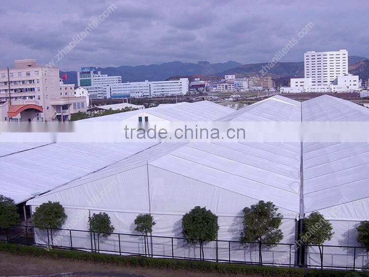 Popular aluminium frame exhibition warehouse tent