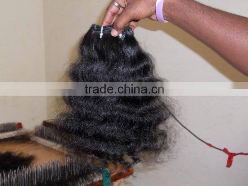 remy indian blonde 20inch human hair extensions