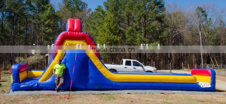 multi colored wet n dry used large water slide for children and adults