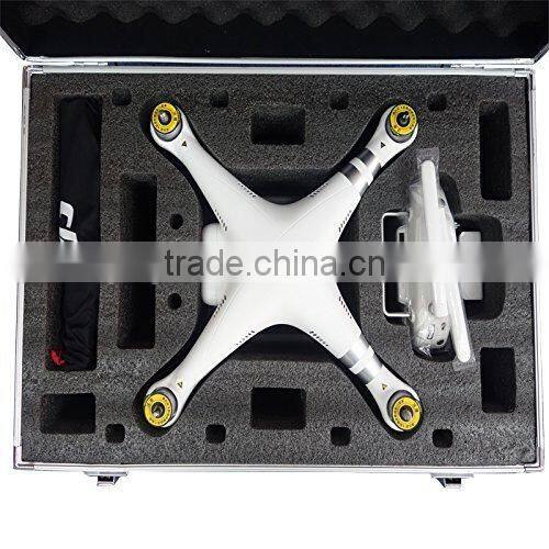 DJI Phantom 3 Professional & Advanced Aluminum Case for Rc Propguard Transmitter Ar Drone Quadcopter FPV