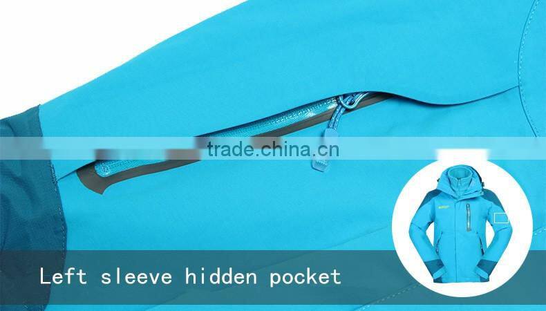 Customized fashion waterproof breathable technology winter jacket for women