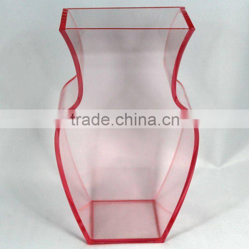 acrylic flower vase stands/display vase