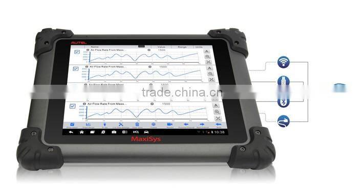 100% Original AUTEL MaxiSYS Pro MS908P AUTEL MaxiDas Maxisys pro DS708 Diagnostic System with WiFi 2014 top In stock