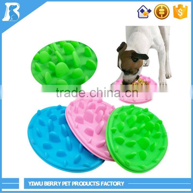Gold Supplier China No Slip Slow Eating pet feed bowl