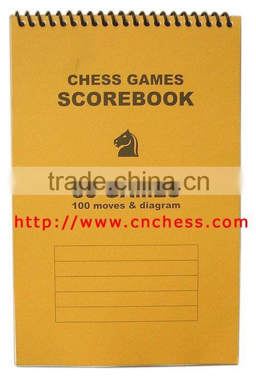 chess score book