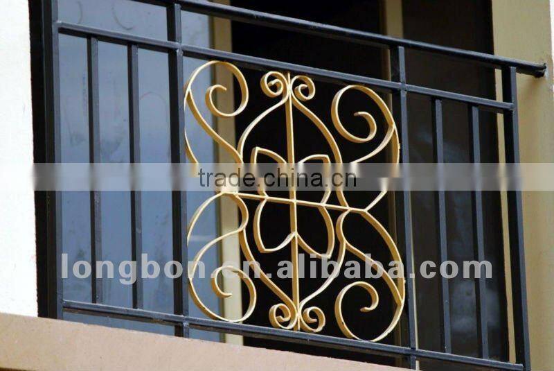 2015 Top-selling indoor galvanized steel balcony fence
