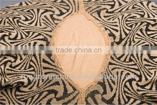 charming nude coffee flower design opaque pantyhose