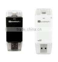 Factory Price High Quality Real Capacity OTG iFlash Drive 3 in 1OTG Pen Drive 8G,16G,32G For iPhone