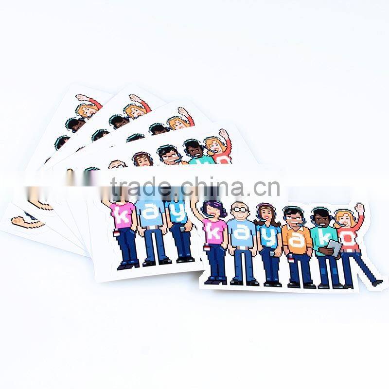 Quality Authentic Full Colors custom lighter stickers and vinyl pvc die cutting sticker printing,custom woven labels ---DH20231