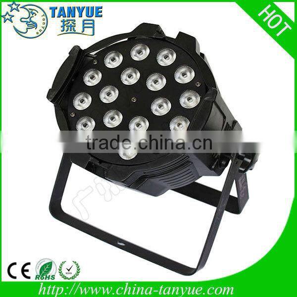 Professional LED PAR LIGHT RGBW 4in1 18X10W FLAT PAR