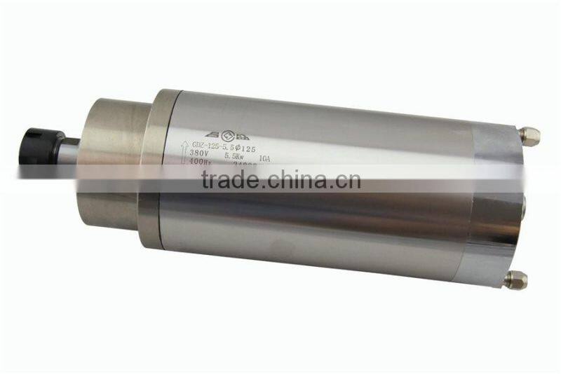 GDZ125-5.5 Toauto 18000rpm 5.5kw water cooled spindle motor for cnc