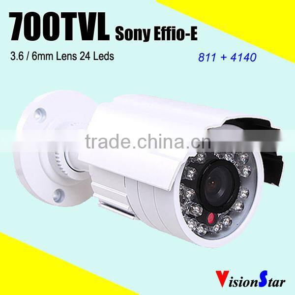 Sony CCD Effio-e 700tvl 960h cctv camera bnc output ip66 waterproof bullet outdoor surveillance system