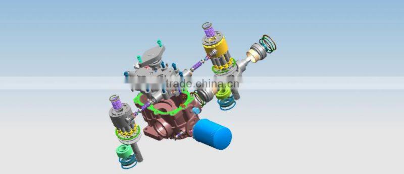 40 cc HST cushion valve hydrauilc piston pump parts hydraulic static transmission hst parts hydraulic motor valve