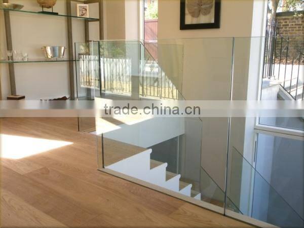 glass stair balustrade factory with CE&CCC