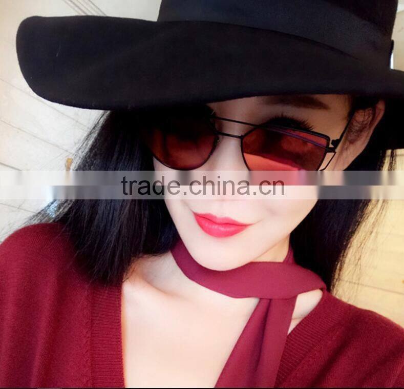 2016 new metal sunglasses unisex factory direct sell stock