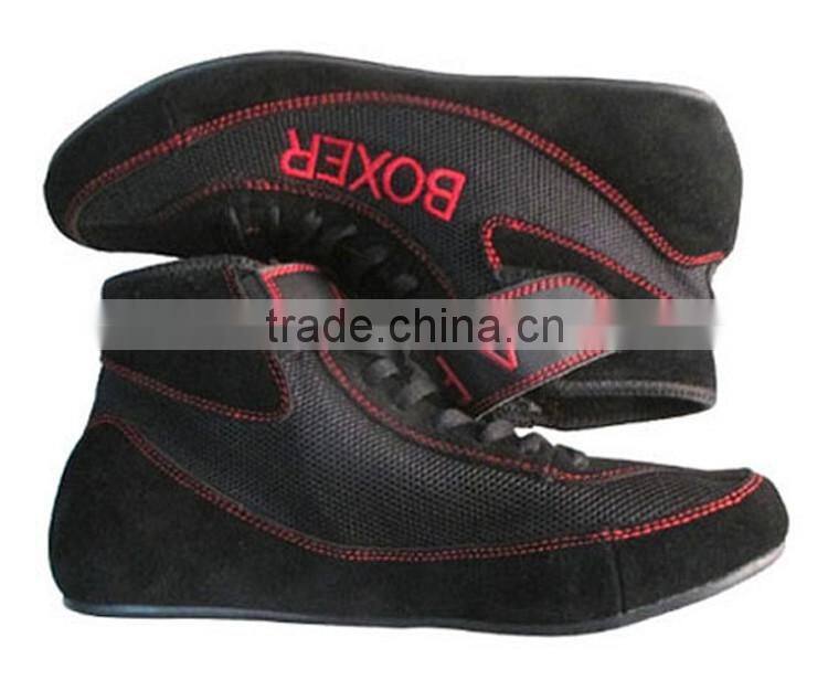 New Design Speed Sweep Kolat USA Leather Wrestling Boxing GYM Shoe Running Workout Shoes (Rulon,Freeks,Inflict) Made in Jinjiang