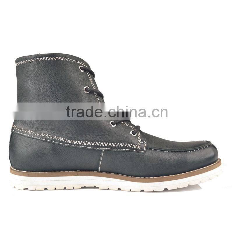 Newest comfortable booties lace up stylish shoes hot sale