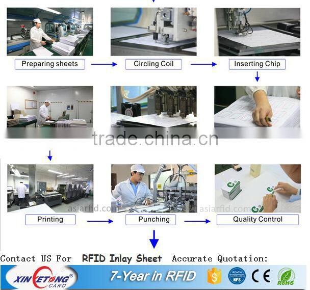 Hotel VIP SEL4442 1K bit chip read/write data contact IC card