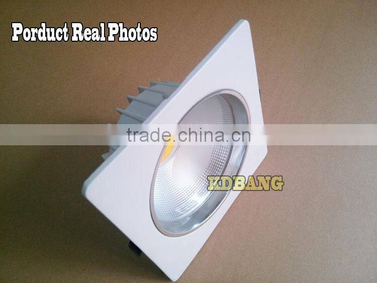 CE certification COB Square shape LED ceiling light