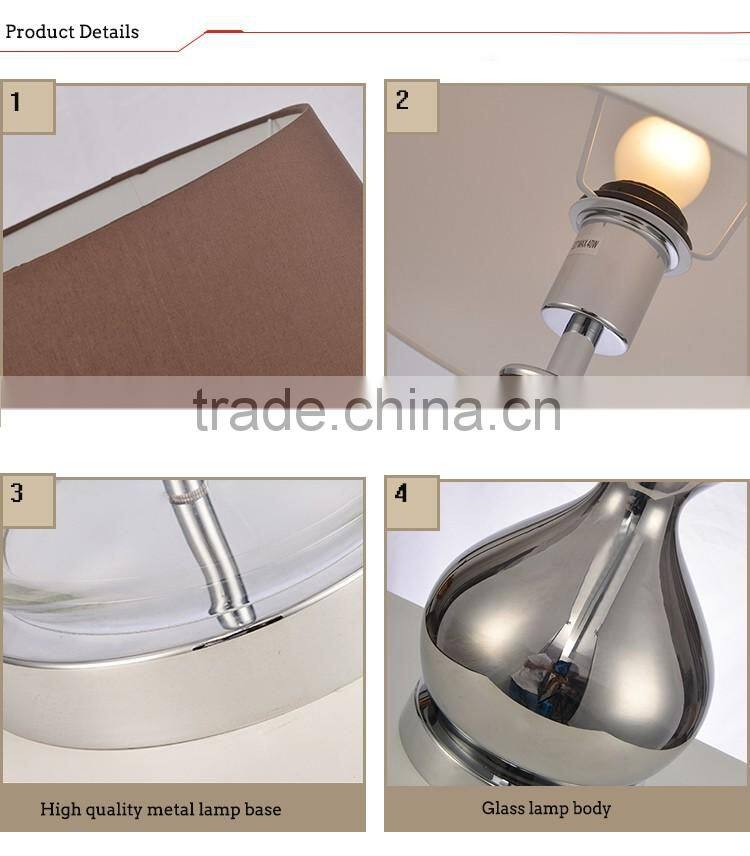 Zhongshan lighting restaurant metal table lamp, office table lamp for hotel home decoration