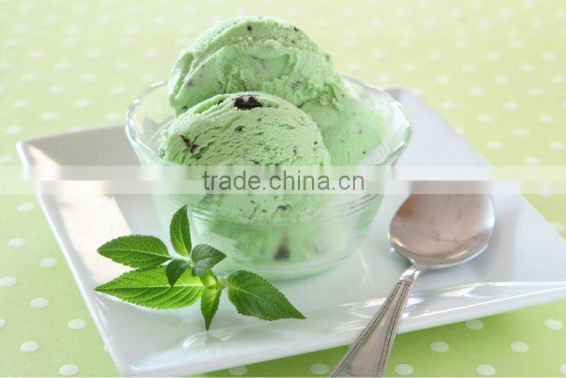 Double-temperature 14pans ice cream showcase