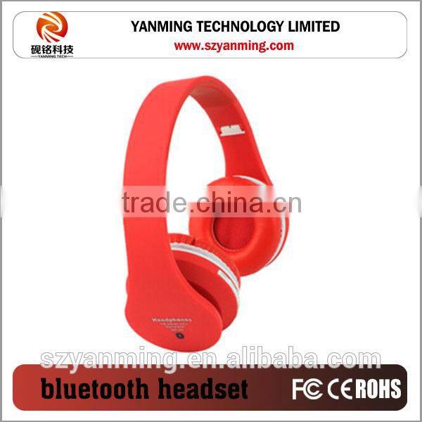 2016 new arrival Wireless stereo bluetooth headset