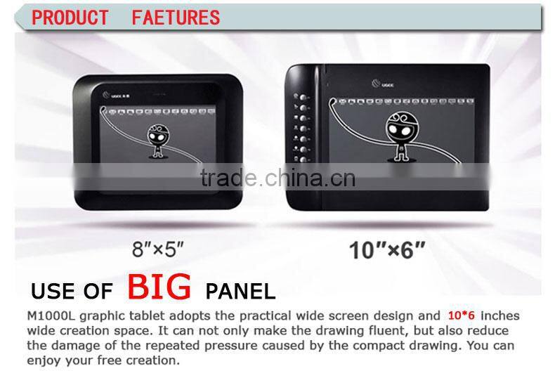 Ugee M708 drawing graphic tablet for artist