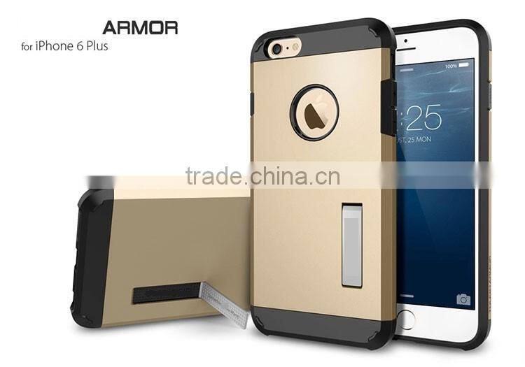 2016 new products for iphone 6 6s 2 in 1 armor tpu+pc back cover phone case