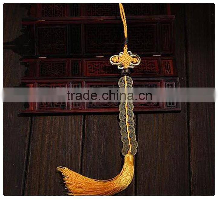 Chinese Feng Shui 8 coin Hanger different color , fengshui decoration