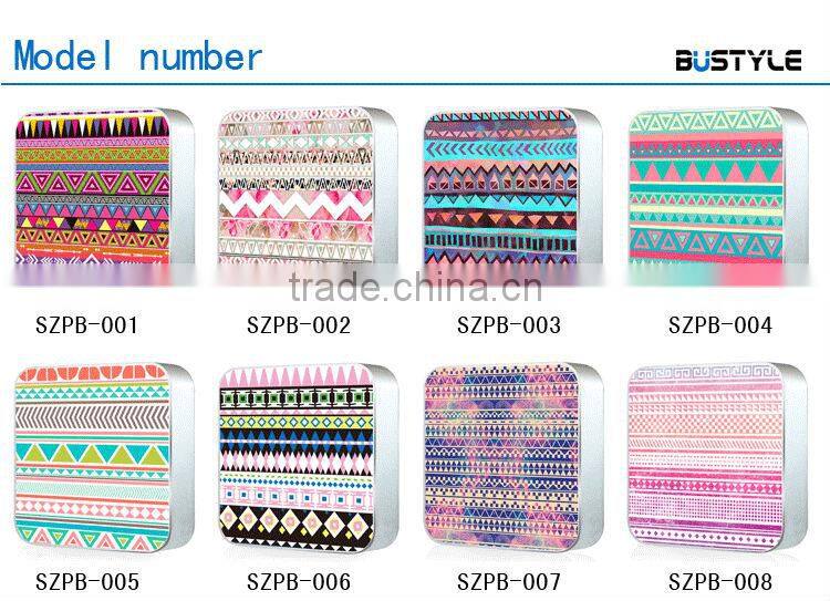 S-zone ODM power bank with aztec design