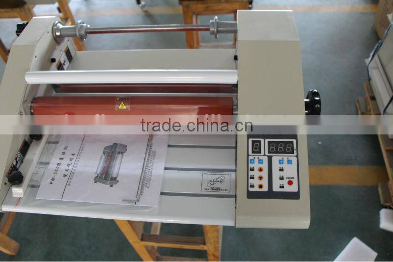 FM-360 12.5inch Hot Sell Roll Laminator