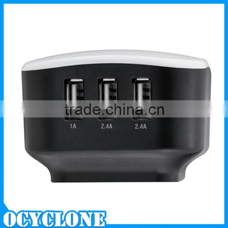 For IOS Smart Phone 3 Port USB Charger Turtle Brand White